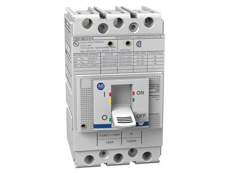 Автоматический выключатель AB 140G-G3C3-C30 Circuit Breaker 30A 480V
