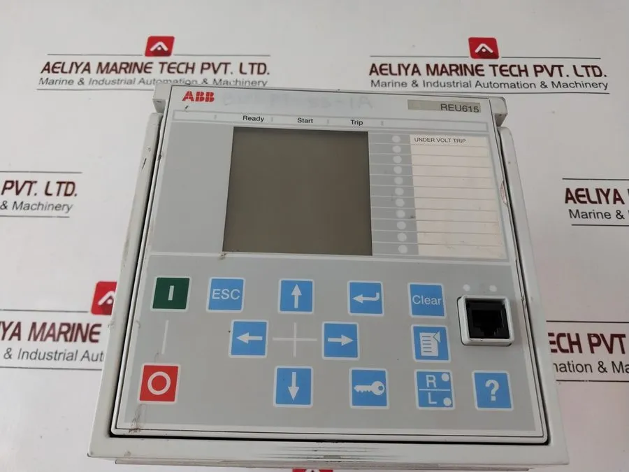 Реле защиты ABB REU615 Voltage Protection and Control Relay 48-250 VDC/100-240 V