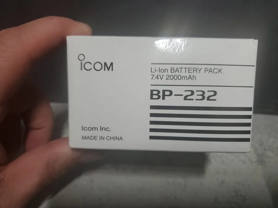 Аккумулятор 8 ICOM Two-Way Radio IC-F4062 IC-F4062T IC-F4062S IC-F4162 BP-232H B