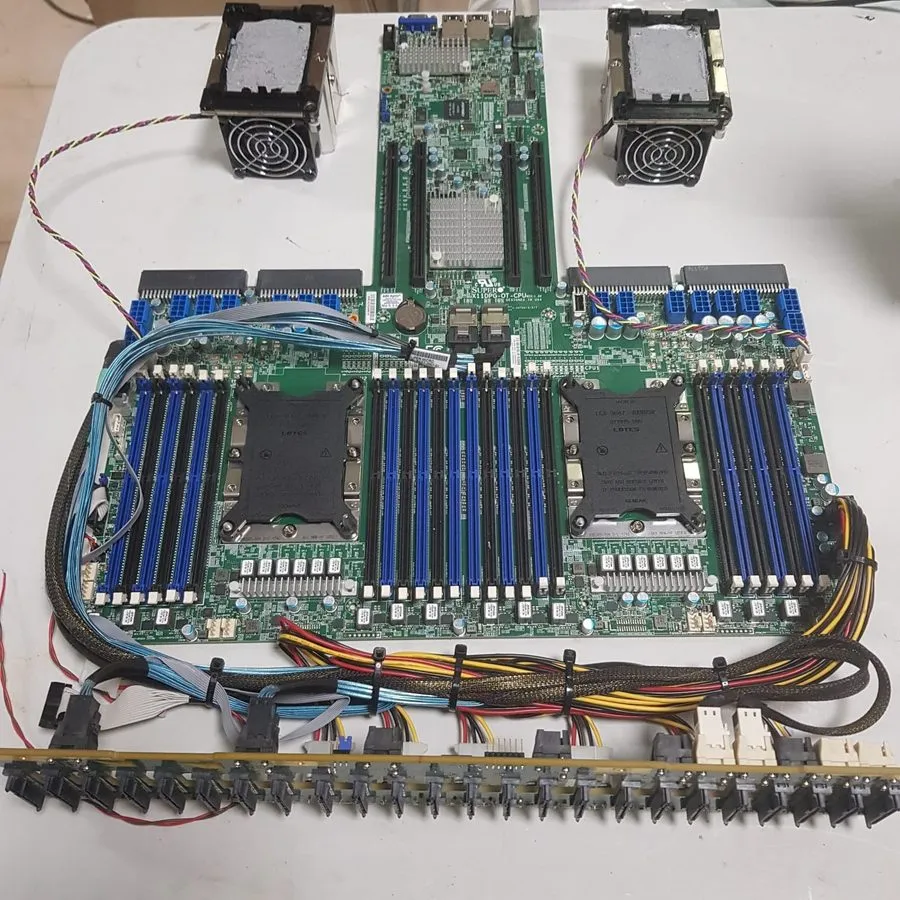 Материнская плата Supermicro X11DPG-OT-CPU Dual Socket Server Motherboard