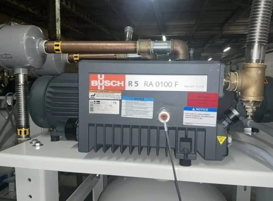 Насос Powerex Busch Rotary Vane Vacuum Pump System R5 RA 0100 F VVTD04034P1 26 S — фото лота 2