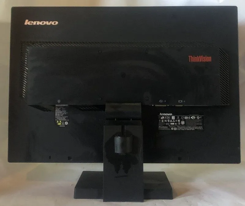 Монитор Lenovo ThinkVision L2250pwD 22” Widescreen LCD Monitor 1680x1050 VGA & D — фото лота 1