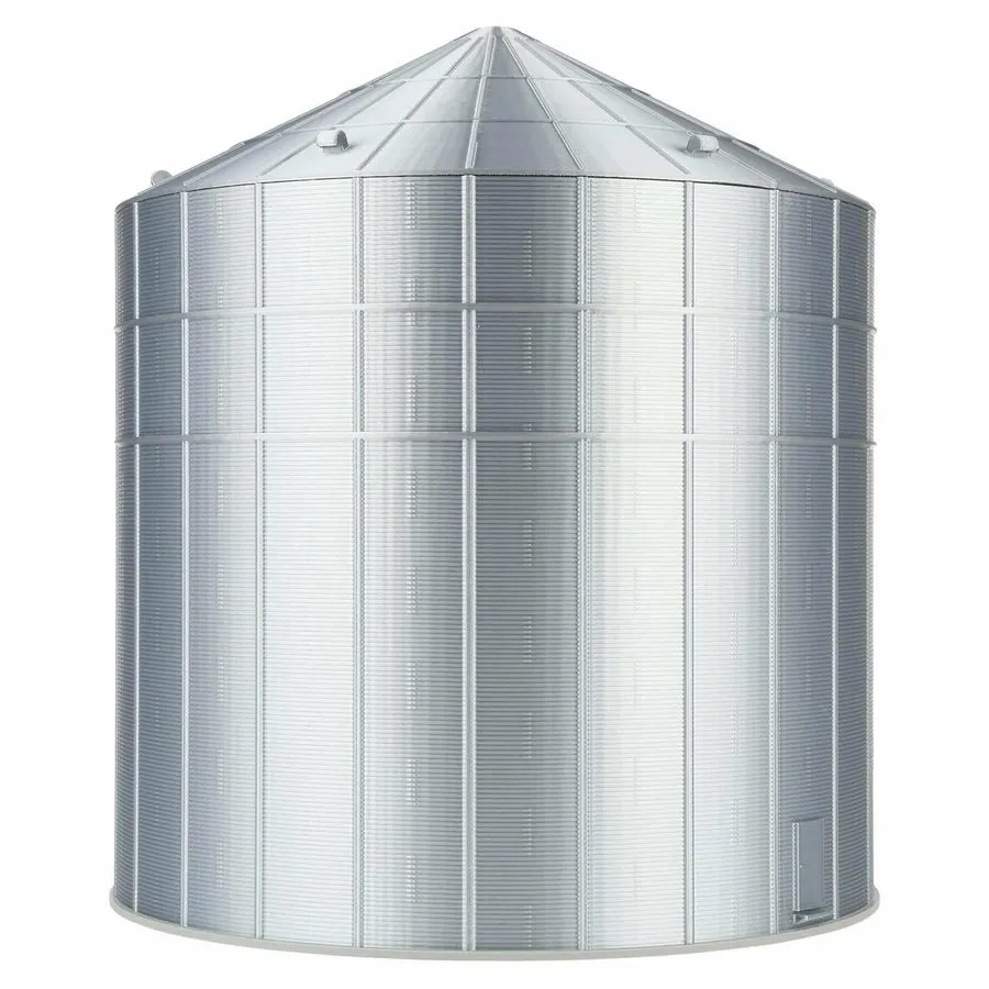 Вентилятор REVD 1/64 40-50K Bushel Grain Bin with Stairs & Centrifugal Fan, 3D, — фото лота 2