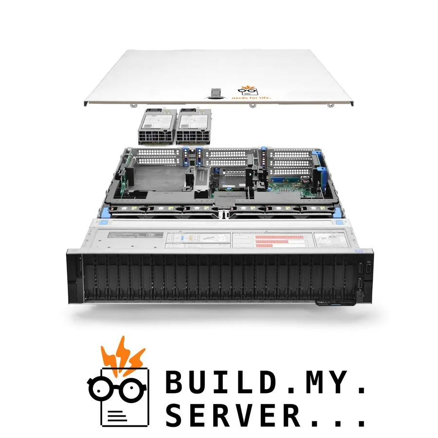 Сервер Dell PowerEdge R740xd 24-Bay 12-NVMe/12-SAS Server 2.20Ghz 10-Core 96GB R