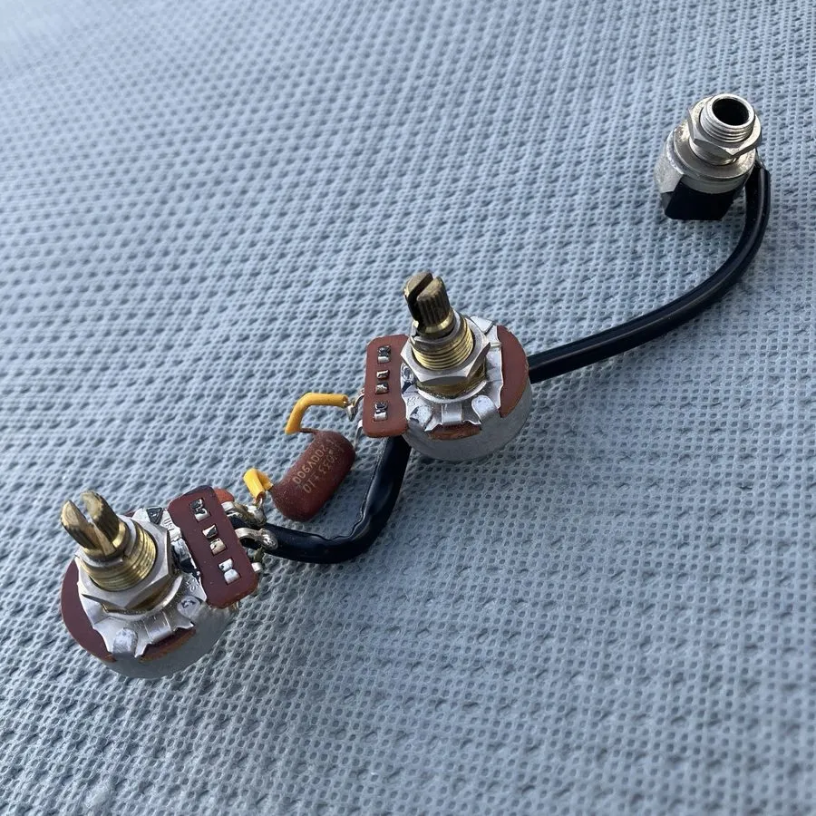 Жгут проводов 1970 GIBSON SG Junior Melody Maker ES-125 Wire Harness Pots Jack — фото лота 1