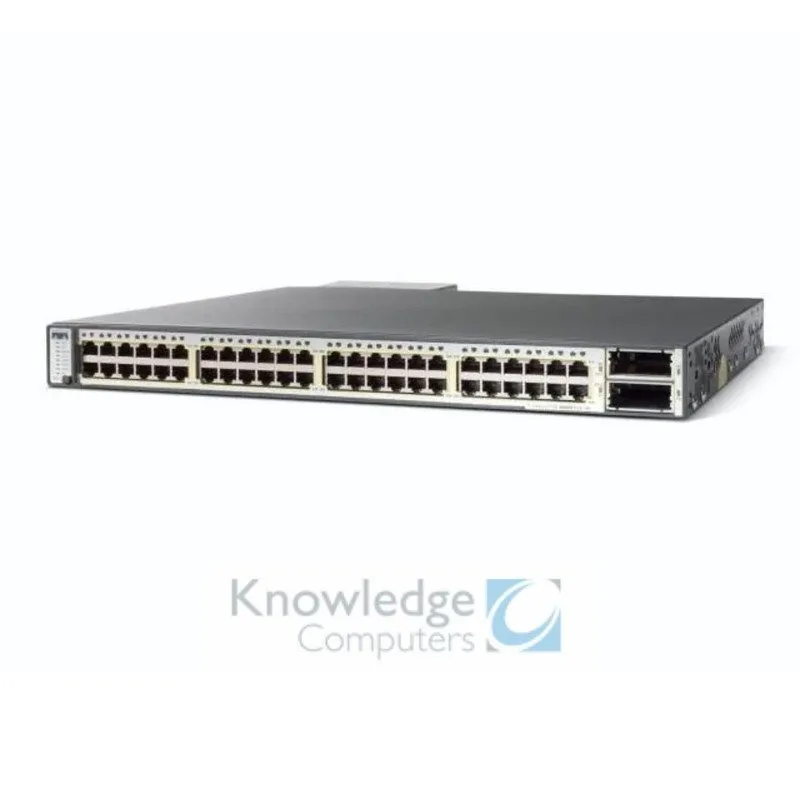 Коммутатор Cisco Catalyst WS-C3750E-48PD-SF 48-Port Gigabit PoE 2x 10GbE X2 Swit