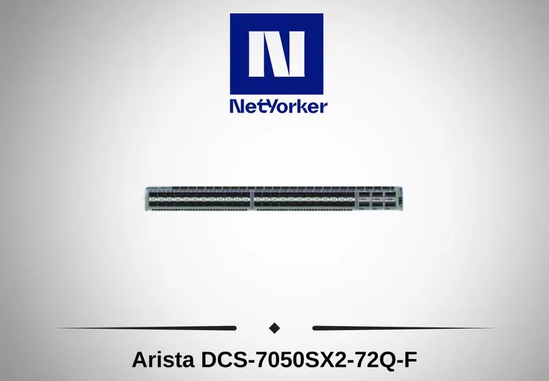 Коммутатор Arista DCS-7050SX2-72Q-F 48x 10GbE SFP+ 6x 40GbE QSFP+ Enterprise Swi — фото лота 1