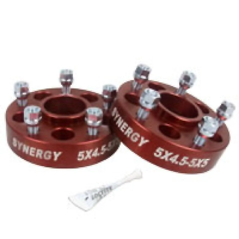 Сервер Synergy Mfg для Jeep Hub Centric Wheel Adapter 5x4.5 To 5x5 1.50-inch Wid — фото лота 1