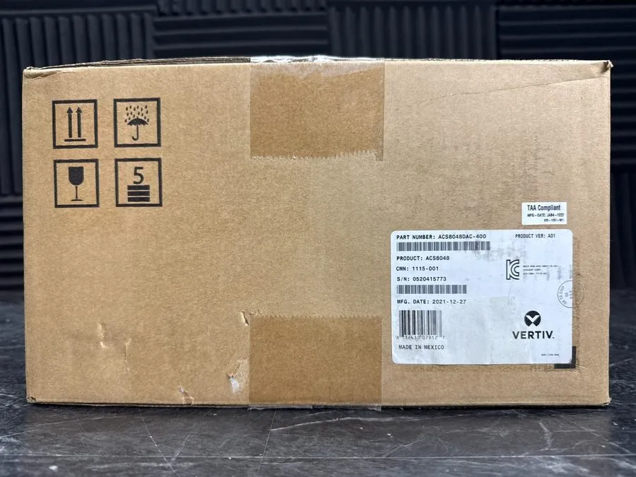 Сервер Vertiv Avocent ACS8048DAC-400 ACS 8000 48-Port Dual-AC Console Server — фото лота 1