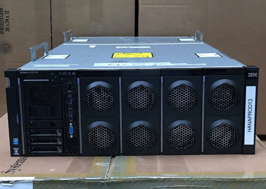 Сервер IBM x3850 X6 Server 4x Xeon E7-4850V4 1536GB DDR4 RAM 4x 1400W 2x 300GB 1