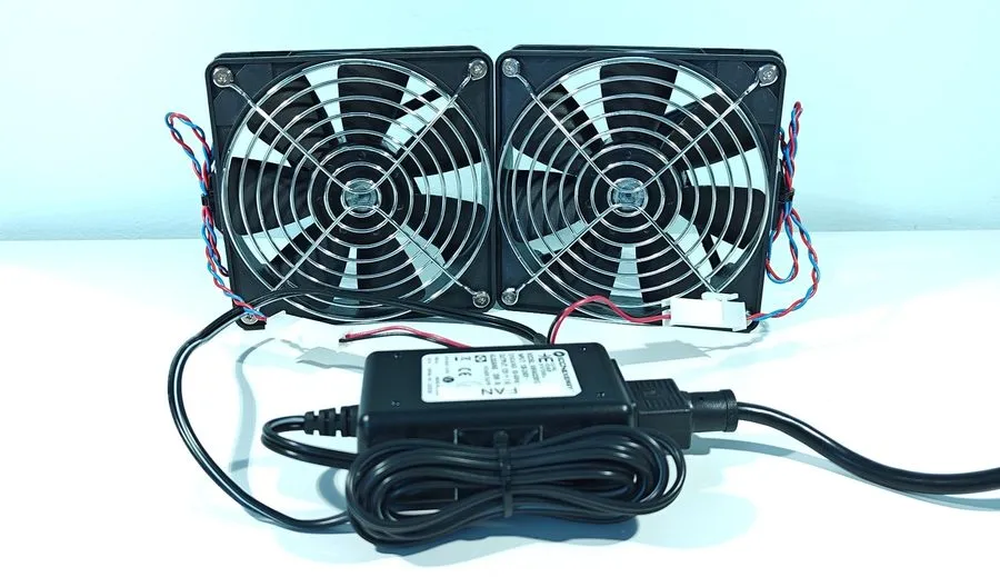 Вентилятор DC Fan 12 V, EBM-Papst 4412F/2M, 120x120x25mm, 100.1CFM, 3.2 W, 38dBA