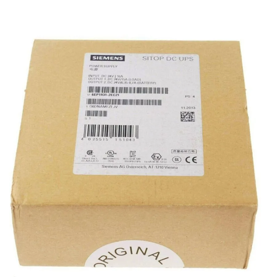 Блок питания Siemens 6EP1931-2EC21 SITOP DC UPS Module Power Supply
