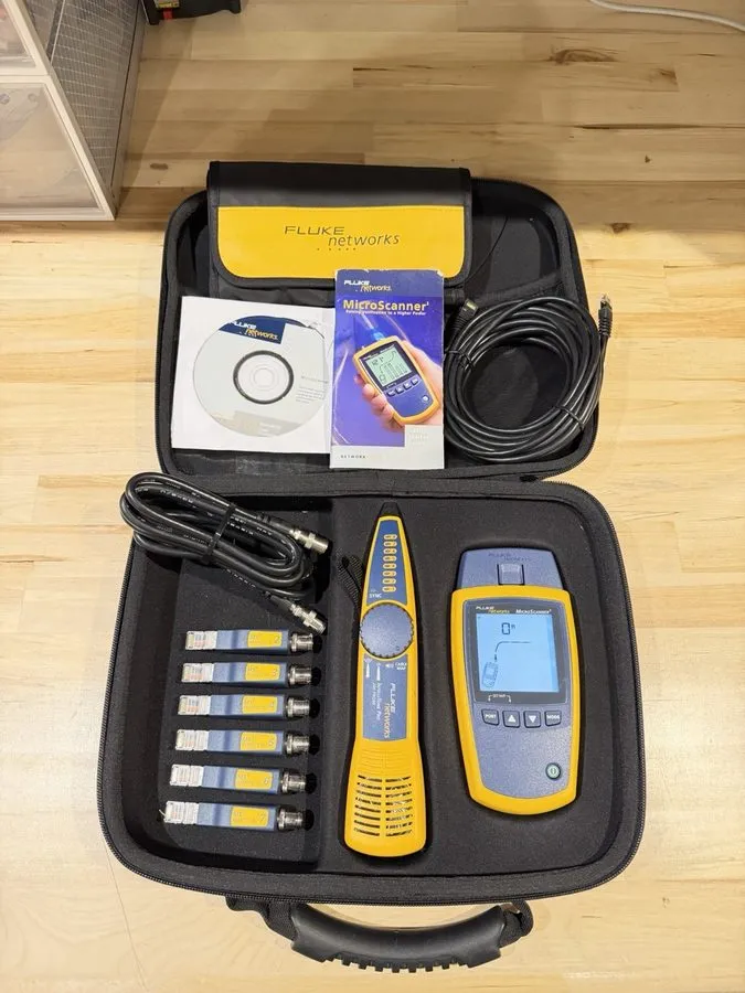 Тестер Fluke Networks MS2-KIT Microscanner 2 & Intellitone Pro 200 Cable Test Ki