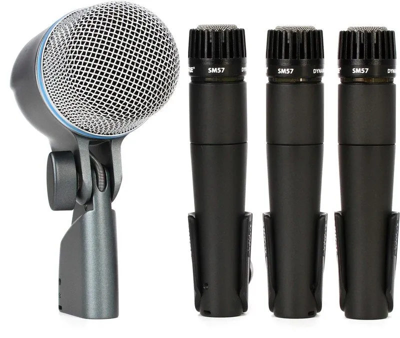 Микрофон Shure DMK57-52 4-Piece Drum Microphone Pack