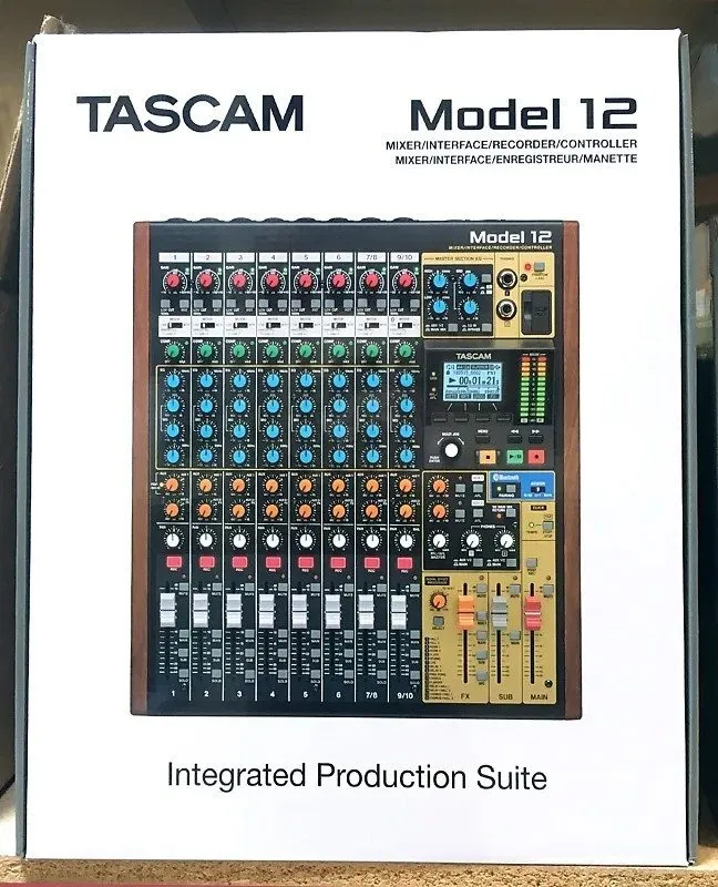 Лабораторный прибор Tascam Model 12 All-in-one Production Mixer Model12 100% PER — фото лота 1