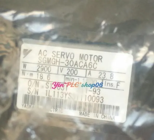 Серводвигатель SGMGH-30ACA6C AC Servo Motor 3kW 200V MINAS A5 — фото лота 1
