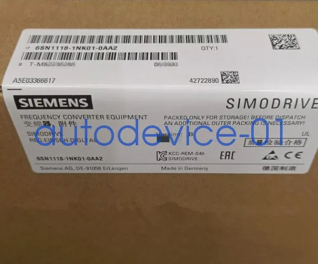Сервоусилитель 6SN1118-1NK01-0AA2 SIEMENS SIMODRIVE 611 Module