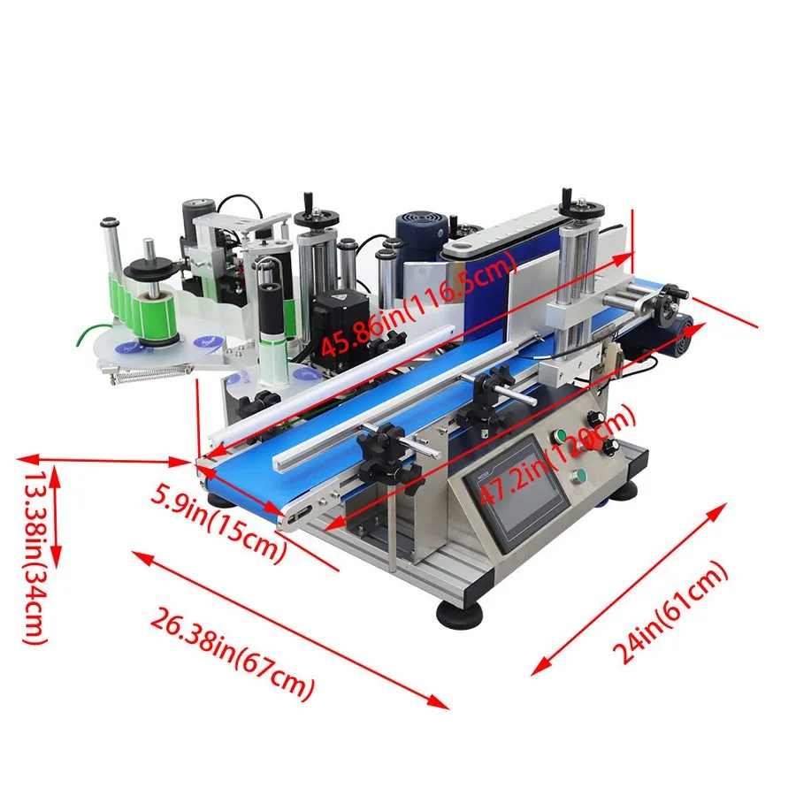 Оборудование для общепита Automatic Round Bottle Marking and Labeling Machine wi