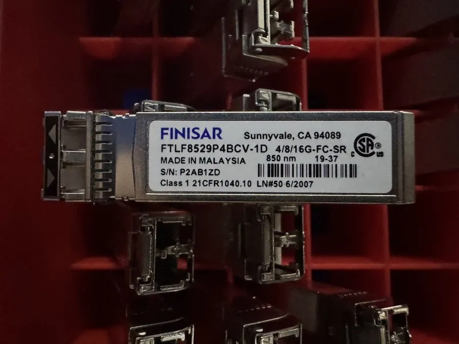Трансивер (6x) Finisar FTLF8529P3BCV-1D 16Gbps Fibre Channel Transceiver 850nm M