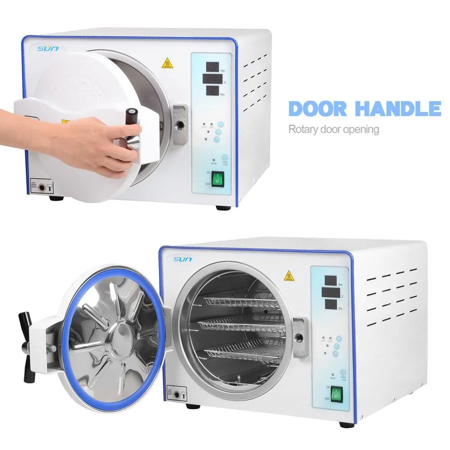 Стерилизатор 18L Class N Automatic Dental Medical Autoclave Pressure Steam Steri