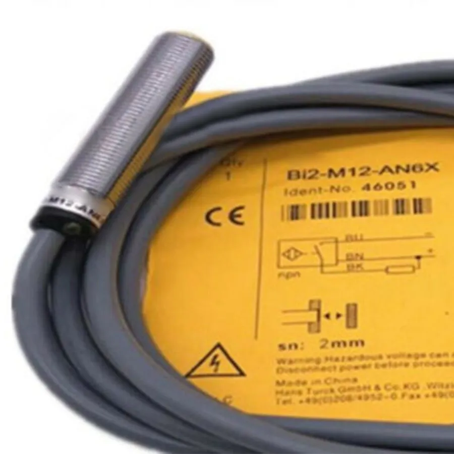 Датчик приближения inductive proximity switch sensor Bi2-M12-AN6X TURCK — фото лота 1