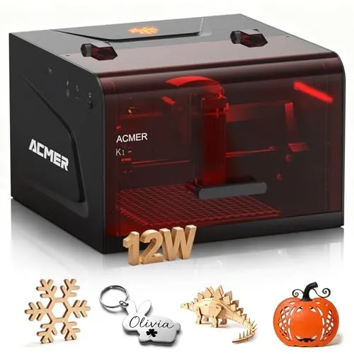 Лазерный гравёр ACMER K1 12000mW Laser Engraver Compact