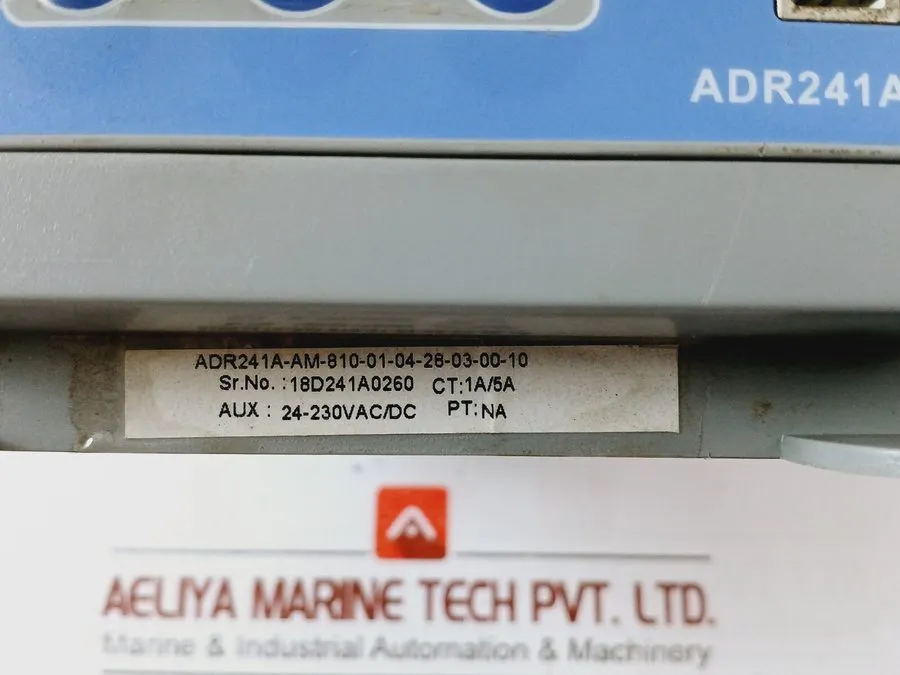 Реле защиты Ashida ADR241A Feeder Protection Relay 24-230VAC/DC 1A/5A