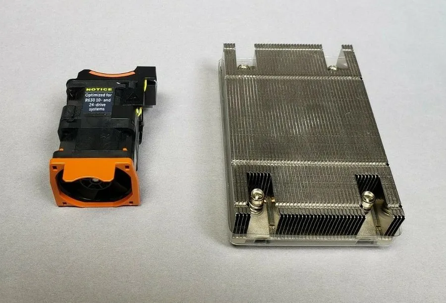 Комплектующее сервера DELL EMC POWEREDGE SERVER R630 CPU COOLING HEATSINK 160W Y