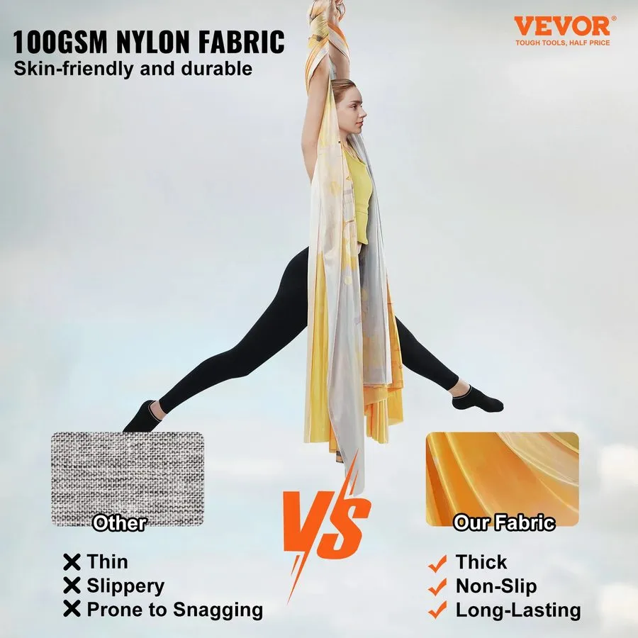 Складское оборудование 5.5-Yard Aerial Yoga Hammock Swing Nylon Fabric with Full — фото лота 1
