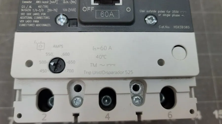 Автоматический выключатель SIEMENS 3VL2106-2KN33-0AA0, CIRCUIT BREAKER, 3 POLE,  — фото лота 2