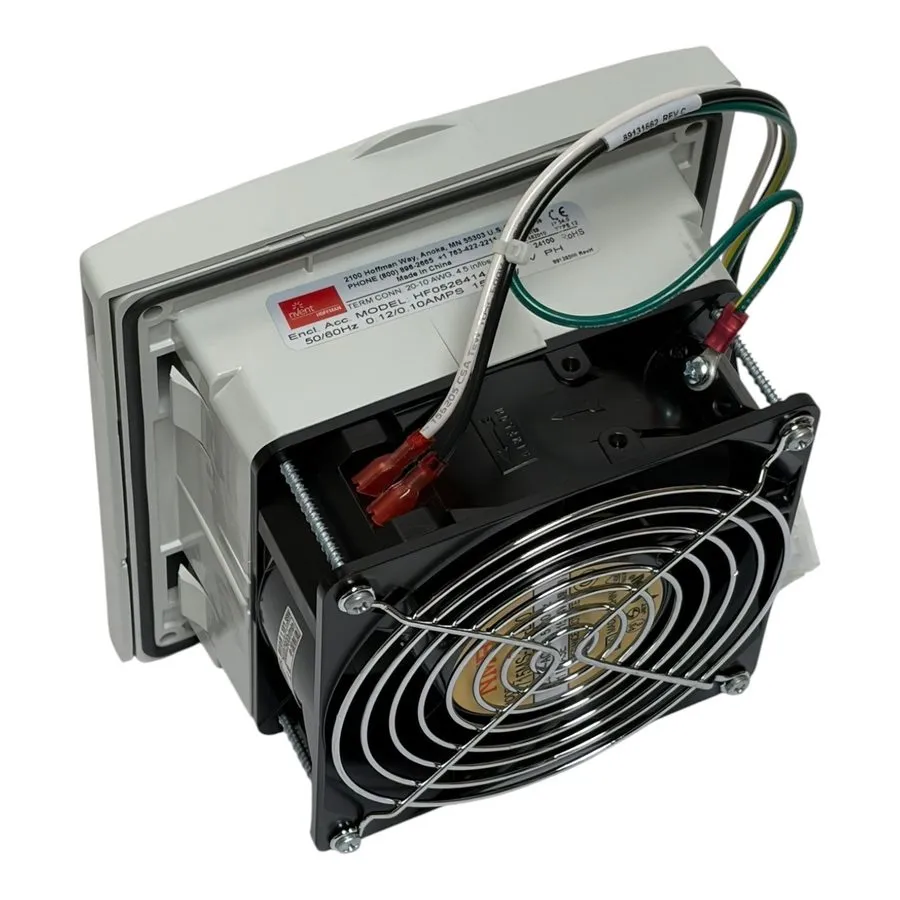 Монтажный шкаф nVent Hoffman HF0526414 Enclosure Filter Fan 5 Inch 230V — фото лота 2