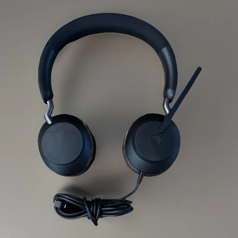 VoIP-шлюз Jabra Evolve2 40 Wired USB-C Stereo Headset Black (24089-989-899) — фото лота 1