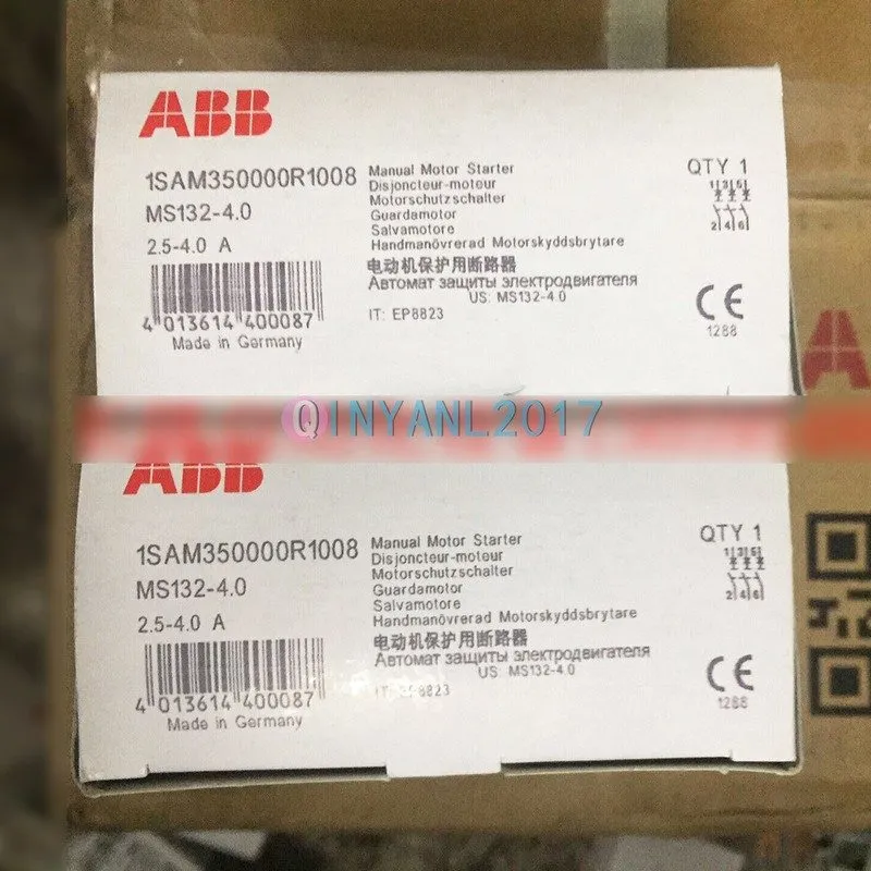 Автоматический выключатель ABB 1SAM350000R1008 MS132-4.0 Motor Protection Circui