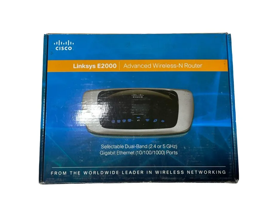 Маршрутизатор Cisco Linksys E2000 Wireless N Router 300 Mbps 4-Port Gigabit