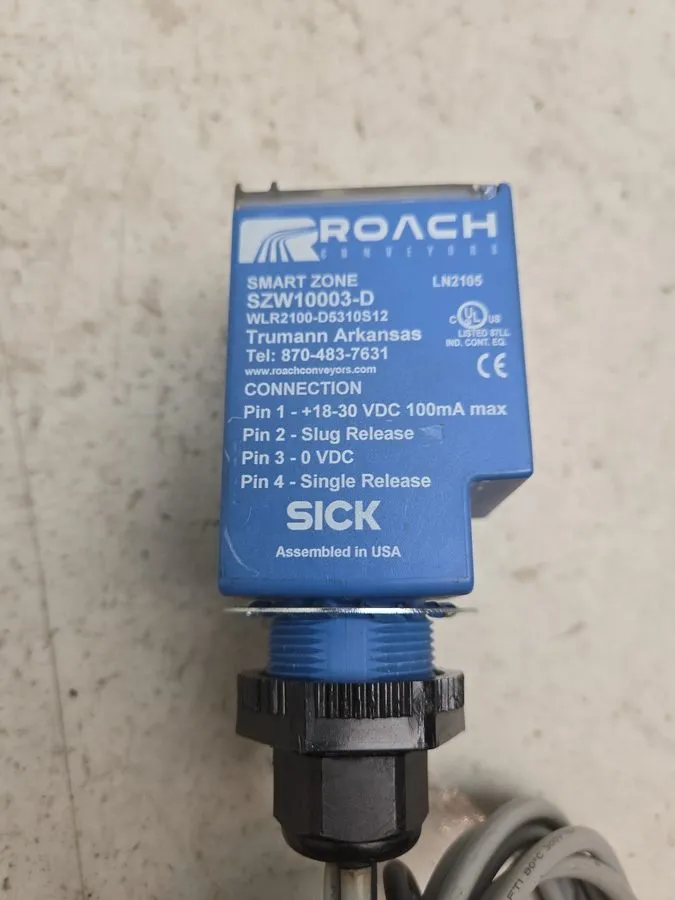 Фотоэлектрический датчик Sick WLR2100-D5310S12 Smart Zone Control Photoelectric  — фото лота 3