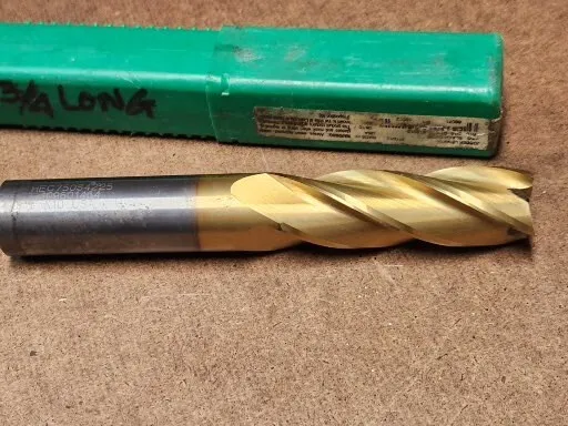 Режущий инструмент Kennametal HEC750S4225 KC610M Carbide Square End Mill 3/4" x  — фото лота 1