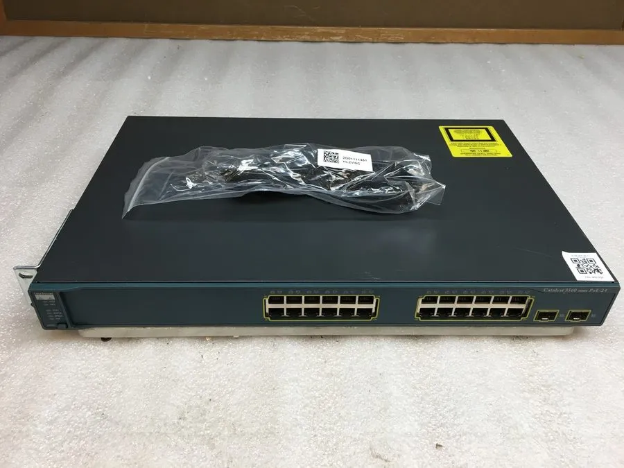 Коммутатор Cisco Catalyst WS-C3560-24PS-S 24-Port 10/100 POE Fast Ethernet Switc