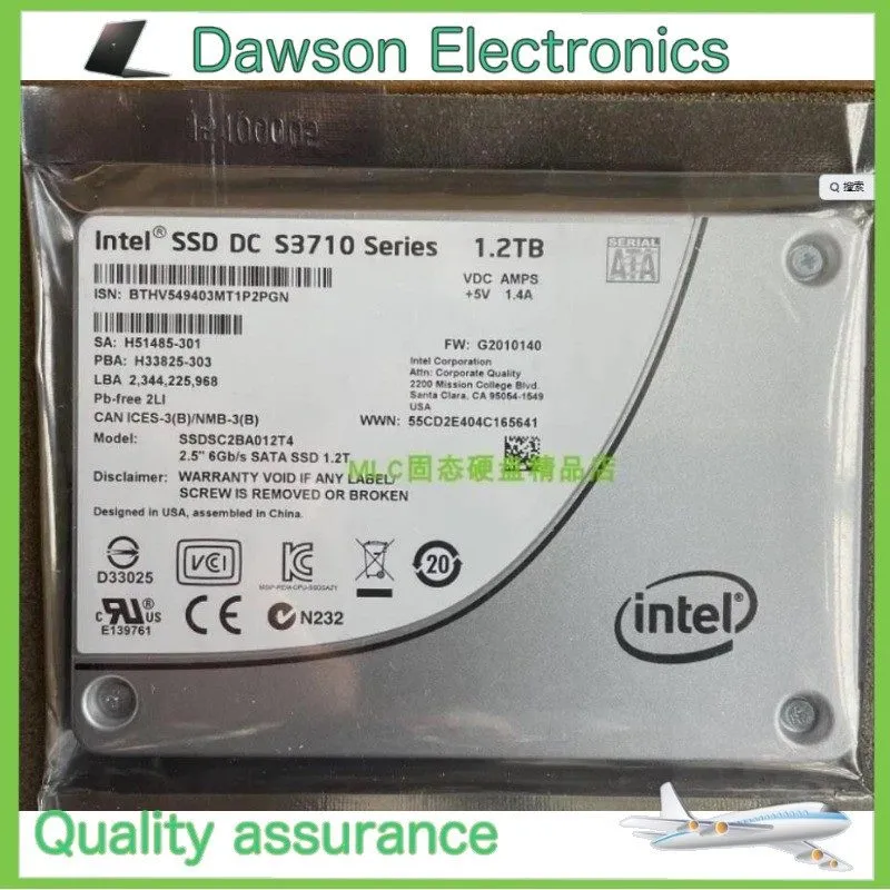 SSD-накопитель Intel DC S3710 Series 1.2TB SSD 6GB/s 2.5" SATA SSDSC2BA012T4P So