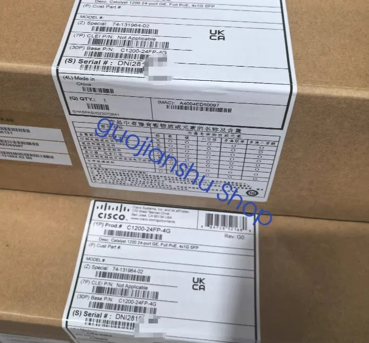 Коммутатор CISCO C1200-24FP-4G Switch Via Fedex/DHL