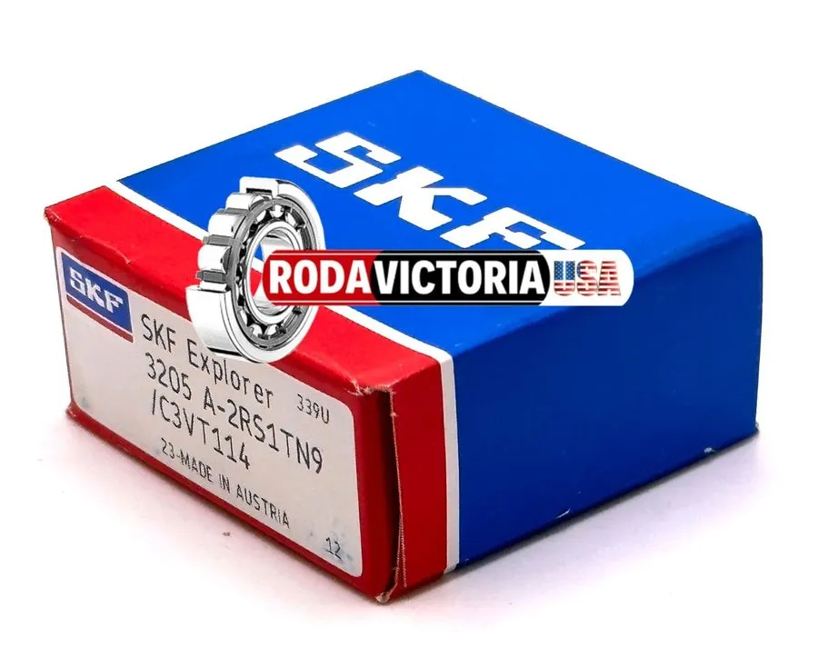 Подшипник SKF 3200 A-2RS1TN9/C3 Double Row Angular Contact Bearing Sealed USA