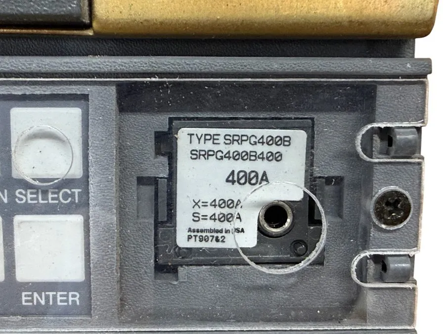 Автоматический выключатель GE SGHH36CA0400 400A 3-POLE 600V SPECTRA RMS SG600 LS — фото лота 2