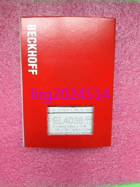 Модуль ввода-вывода 1pc BECKHOFF EL4038