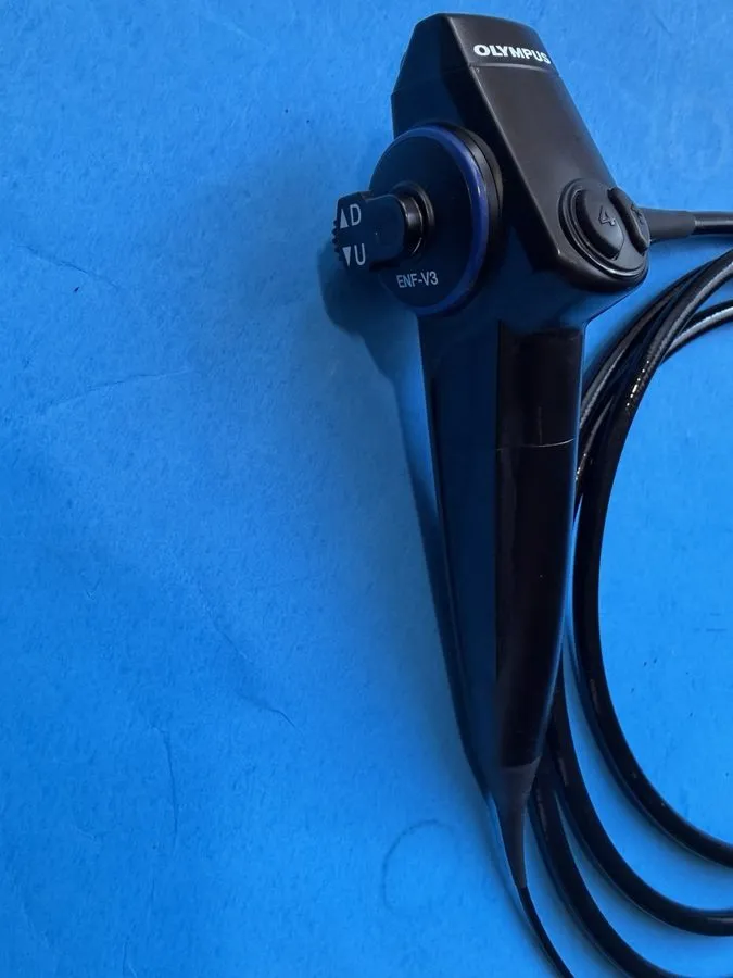Эндоскоп Olympus ENF-V3 ENT Video Rhion-Laryngoscope Endoscope Minor Image Artif — фото лота 1