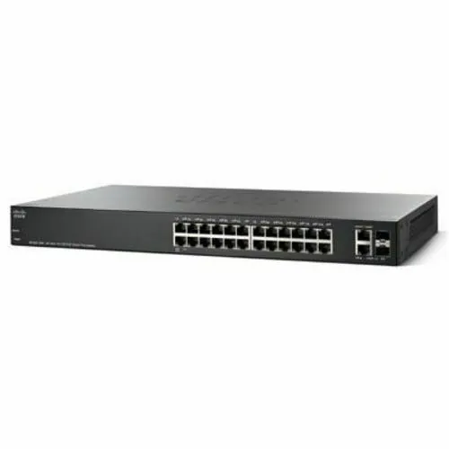 Коммутатор Cisco SF500-24 24-Port 10/100 PoE Stackable Managed Switch