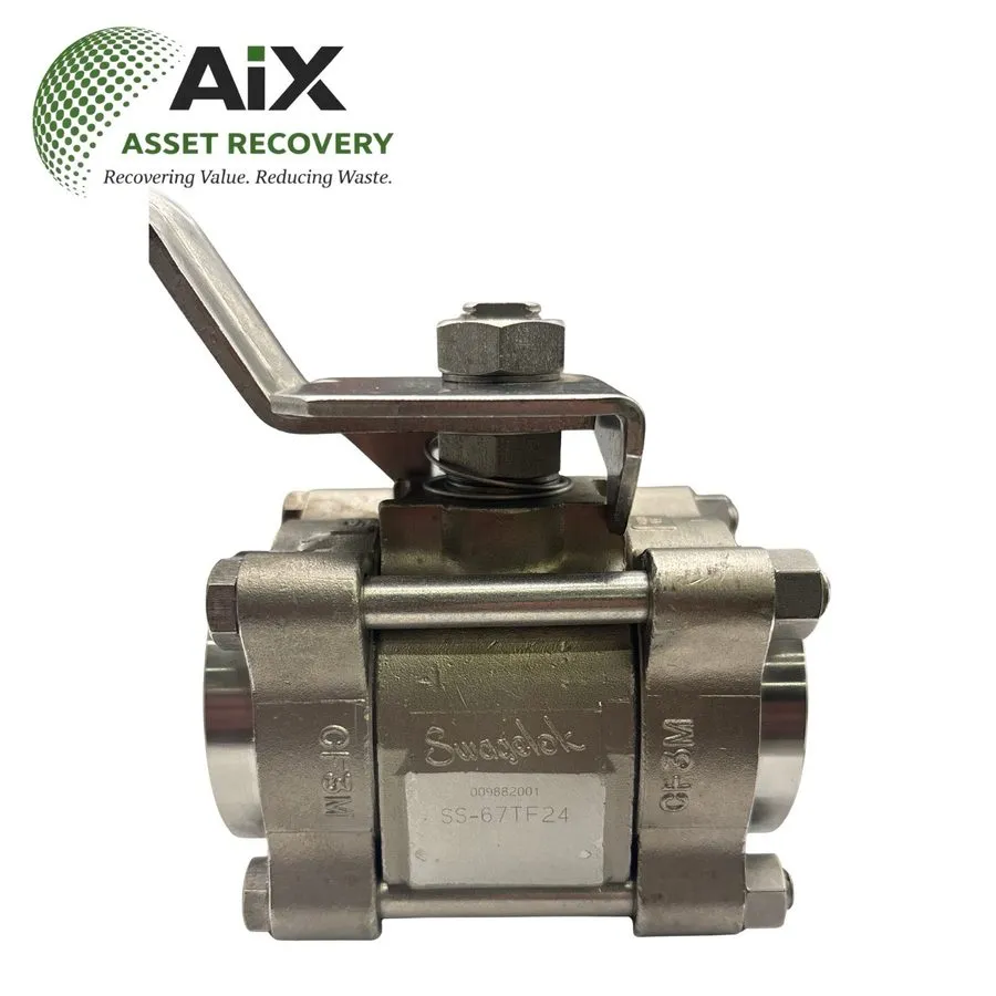 Клапан Swagelok SS-67TF24 Stainless Steel 3-Piece 60 Series Ball Valve FNSP