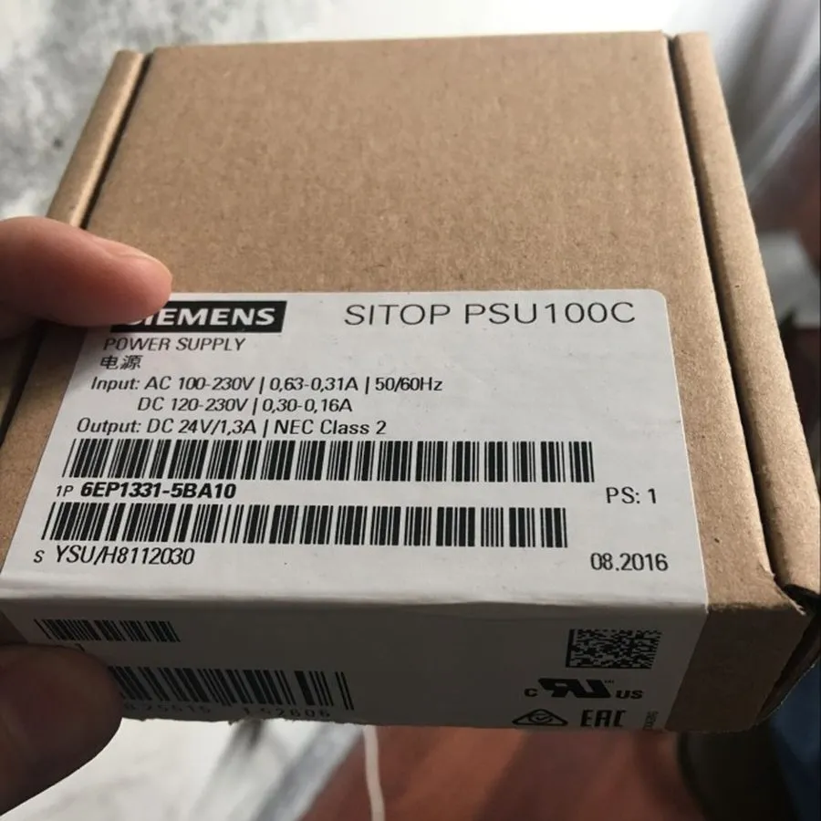 Блок питания SIEMENS 6EP1331-5BA10 SITOP 24 VDC 1.3A POWER SUPPLY