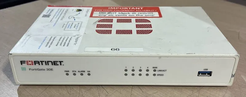 Межсетевой экран FORTINET FORTIGATE 30E SWITCH