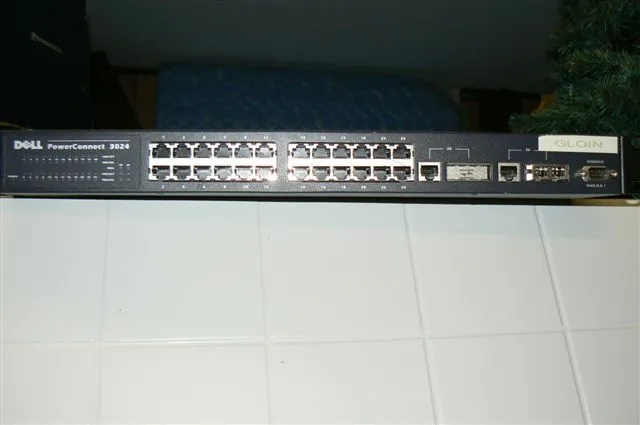 Коммутатор Dell PowerConnect 3024 Ethernet switch managed 24 ports