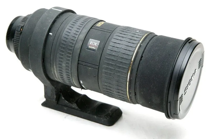 Объектив Vintage Sigma EX 50-500mm f/4-6.3D APO HSM Lens With Hood & Case — фото лота 1