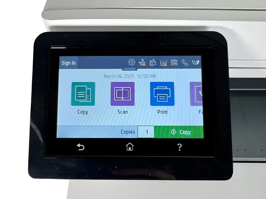 Лазерный принтер HP LaserJet Pro MFP M479fdn Duplex Color Laser Printer W1A79A P